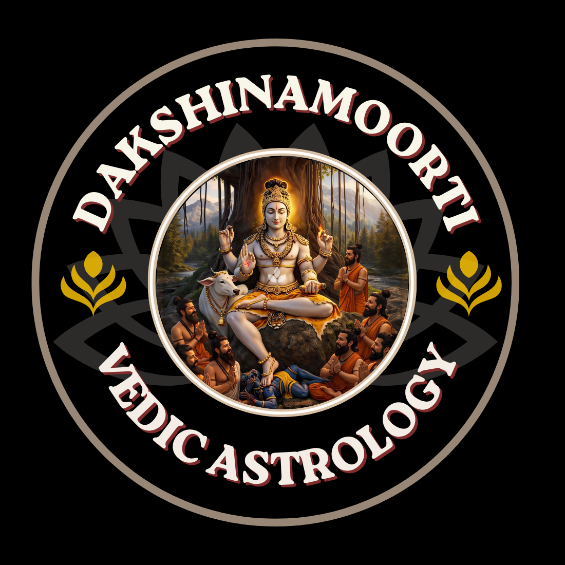 Astro Dakshinamoorti Logo